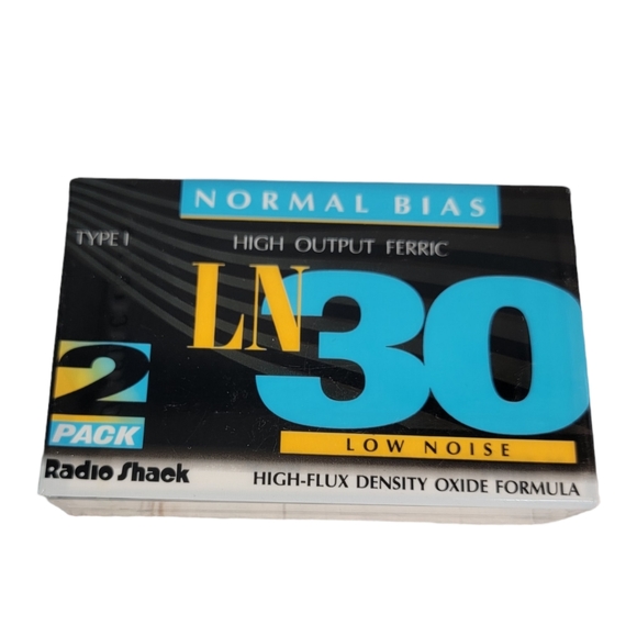 Radio Shack Normal Bias Low Noise Blank Media Recordable Cassettes 2 Pack - Picture 2 of 7